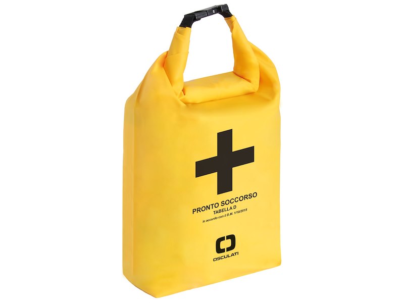Kit di pronto soccorso tabella D Realizzata in accordo con il D.M. 10/03/2022 in vigore dal 10/05/2022