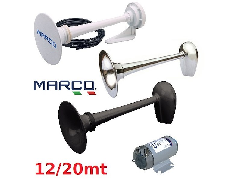 TROMBE OMOLOGATE PW2 per imbarcazioni da 12 a 20mt