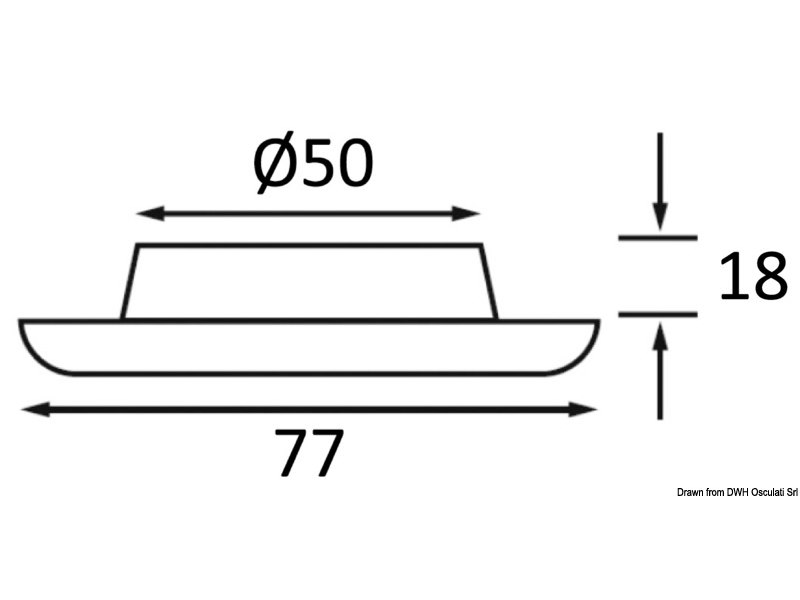 Plafoniera alogena da incasso BATSYSTEM Nova Classic