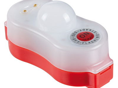 Segnalatore elettronico automatico per cinture di salvataggio