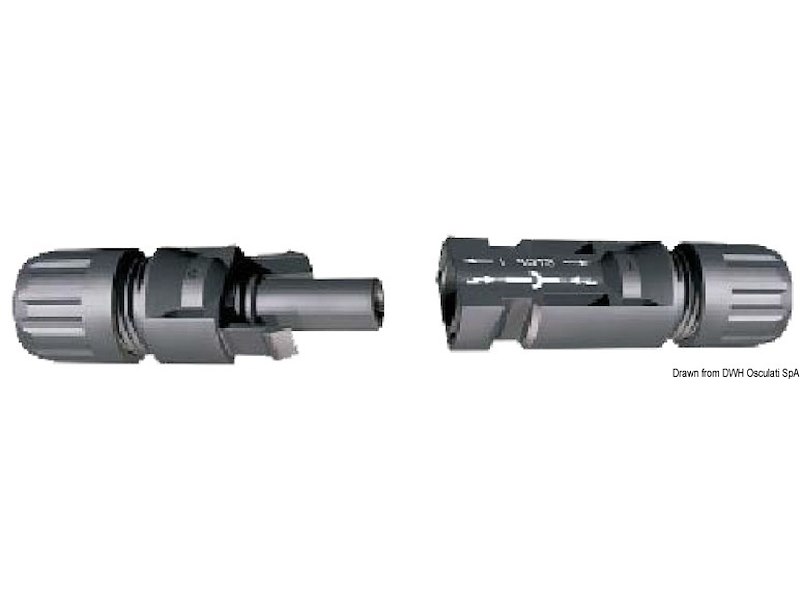 Connettori IP67 M + F  per pannelli solari 