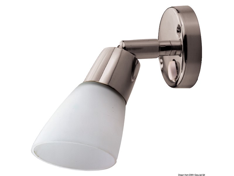 Faretto snodato supercompatto a LED 