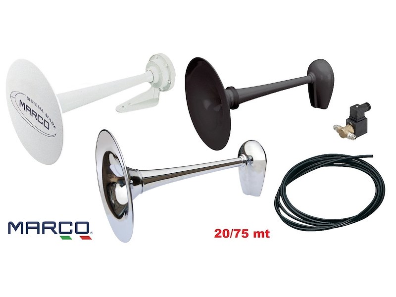TROMBE OMOLOGATE PW3 per imbarcazioni da 20 a 75mt