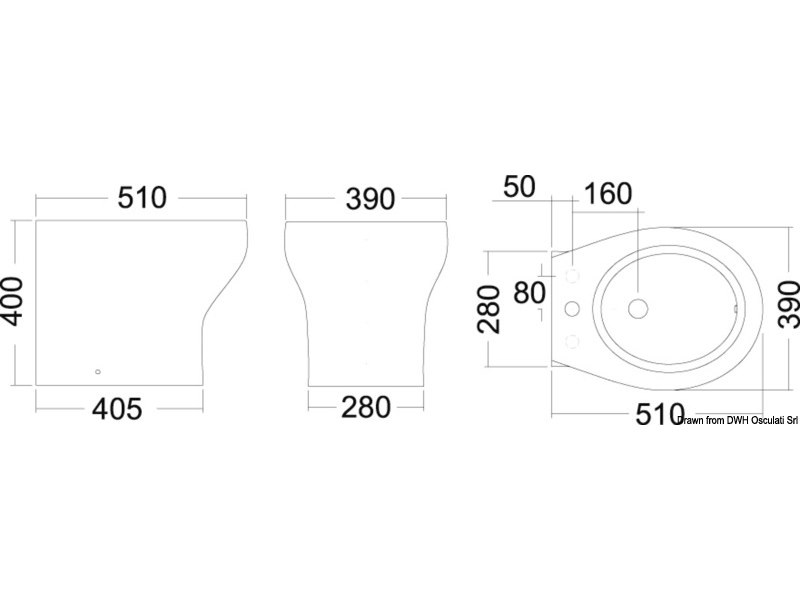 Bidet Tecma Silence Plus 2G 