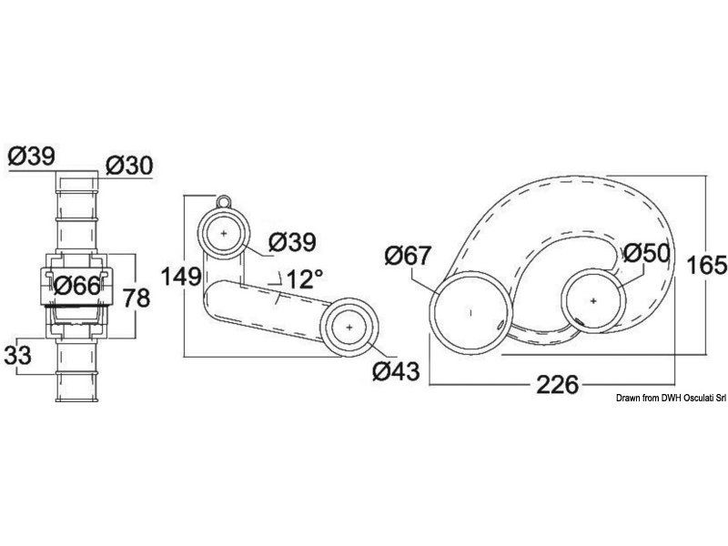 Ricambi per WC elettrici TECMA
