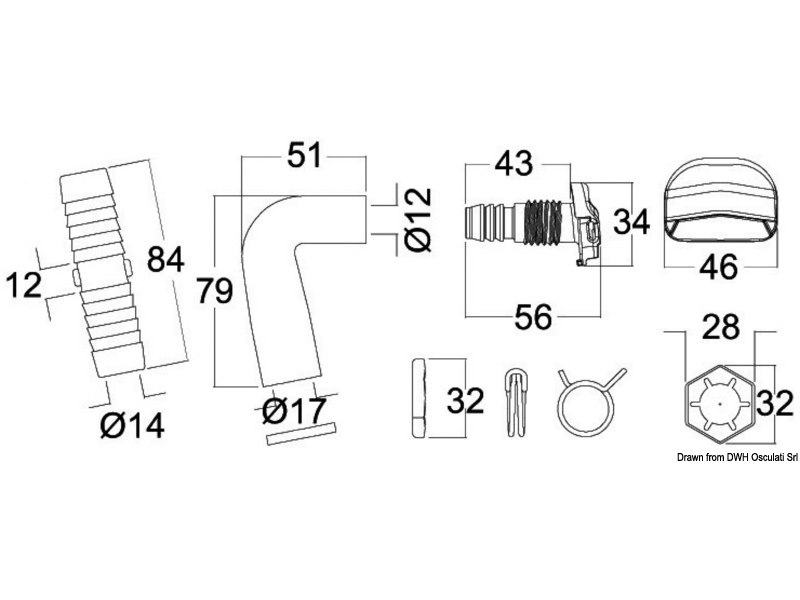 Ricambi per WC elettrici TECMA