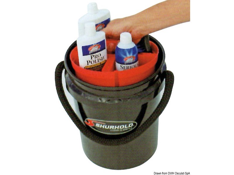 Secchio + base + accessori SHURHOLD