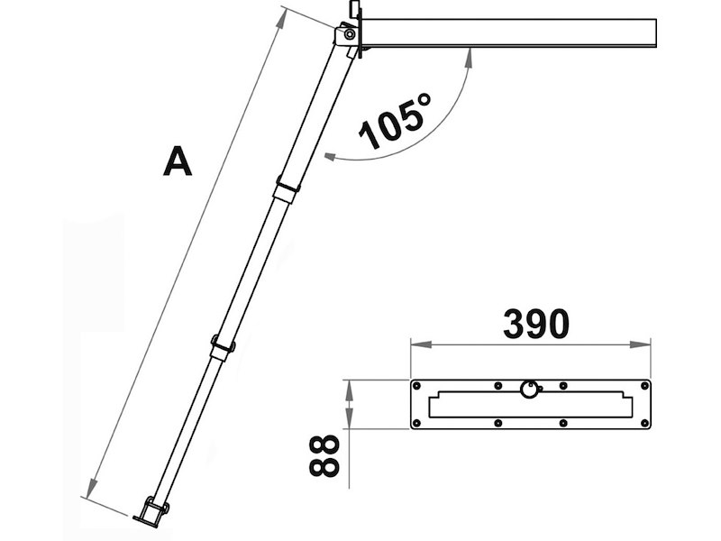 Scaletta a scomparsa Eccentrica