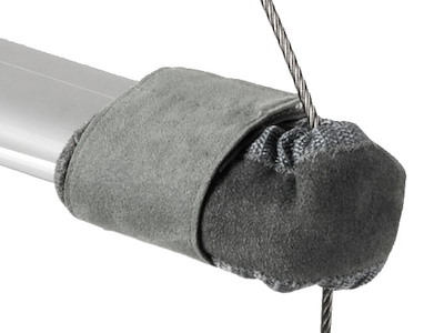 Copricrocette in pelle naturale