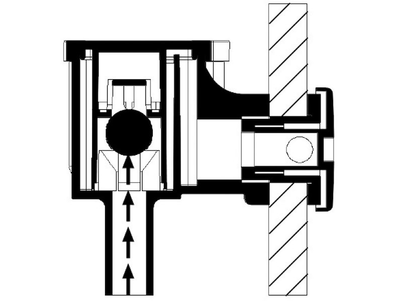 Sfiato carburante con anti-reflusso Fuel-Lock 