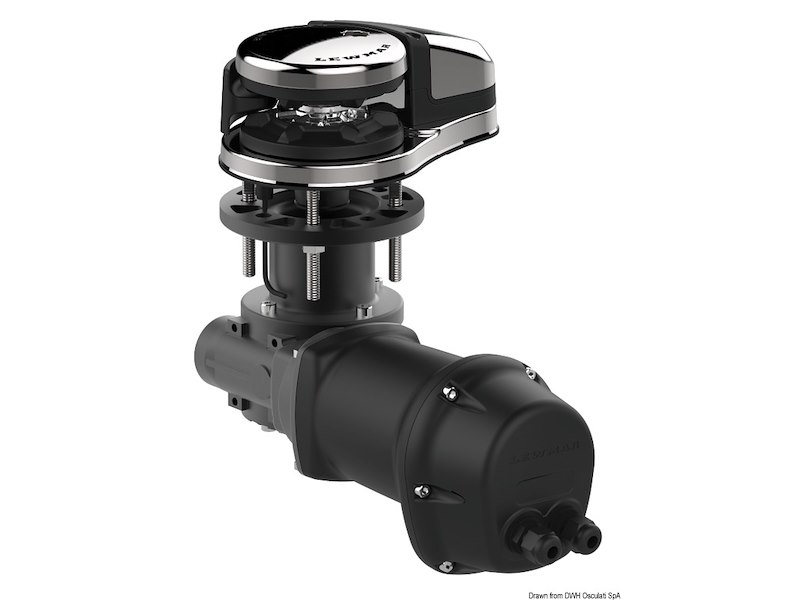 Kit verricello LEWMAR VX1 basso (300 W e 500 W)