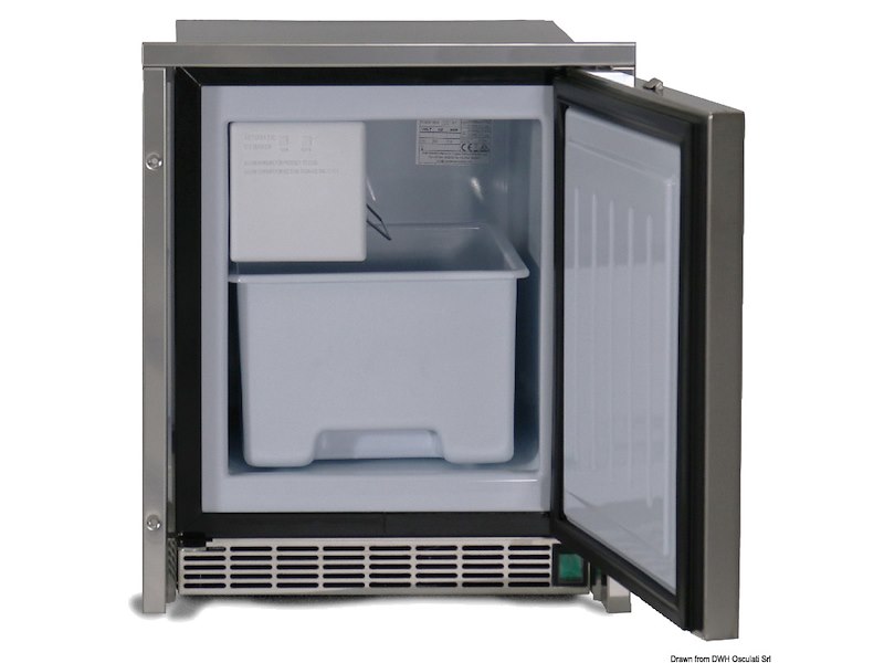 Fabbricatore ghiaccio con profilo basso 