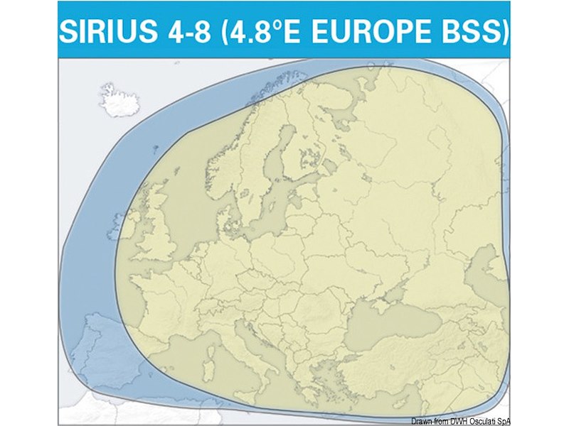 Antenna TV satellitare con Skew NEO automatico GLOMEX Mars 4 Skew