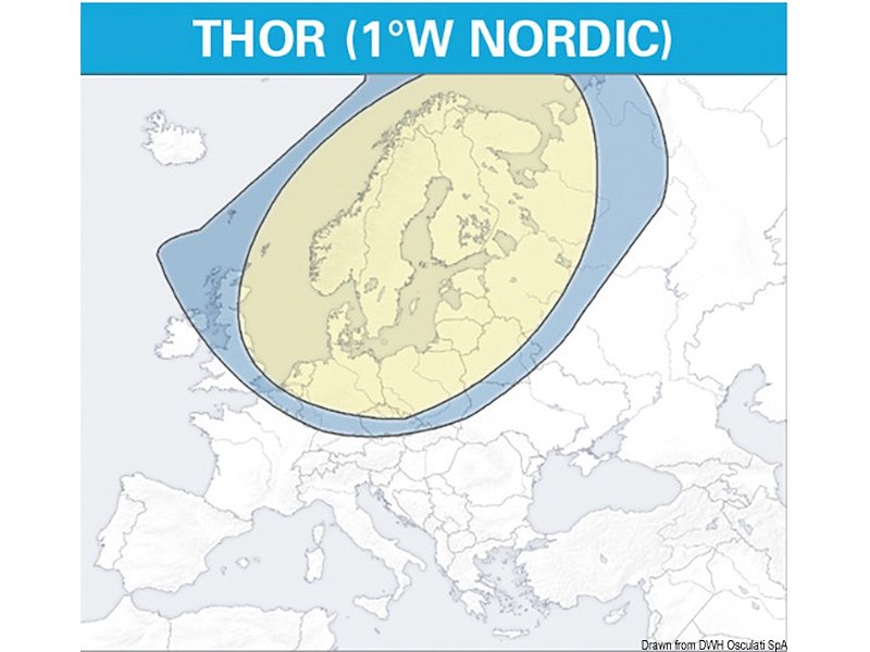 Antenna TV satellitare con Skew NEO automatico GLOMEX Mars 4 Skew
