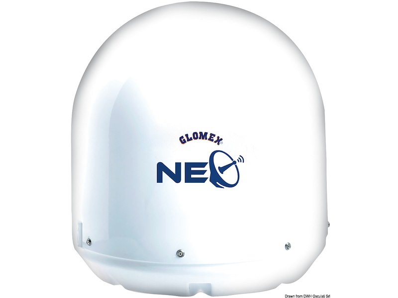 Antenna TV satellitare con Skew NEO automatico GLOMEX Mars 4 Skew
