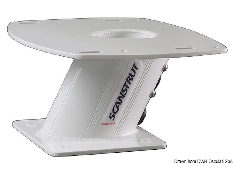 Power Tower in alluminio SCANSTRUT 150 mm