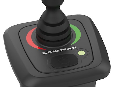 Joystick/Joypad Thruster Lewmar Blue Generation
