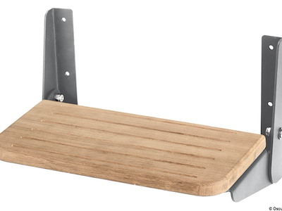 Pedana pieghevole gradino in teak 