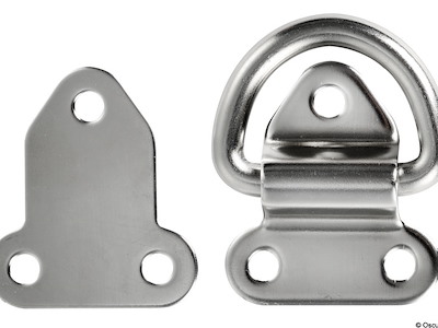 Mezzi anelli abbattibili elettrolucidati