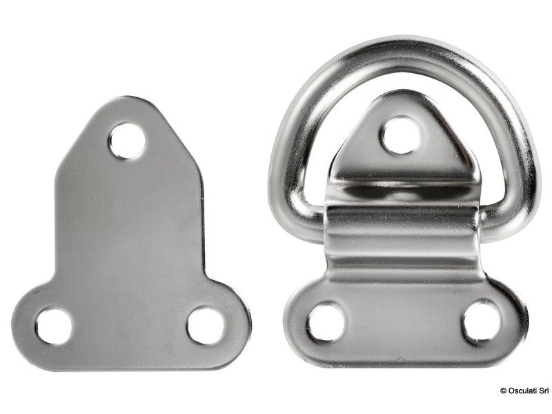 Mezzi anelli abbattibili elettrolucidati