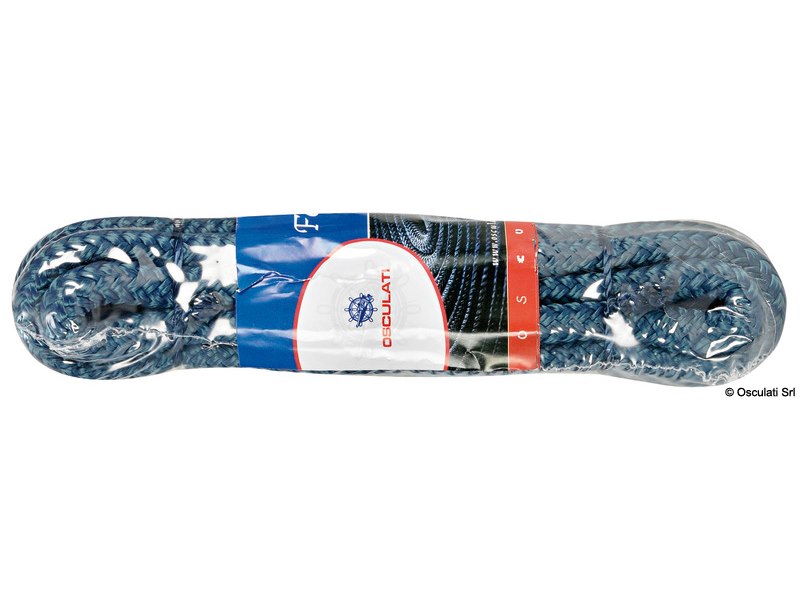 Cima in poliestere alta tenacità per fissaggio parabordi con occhiello