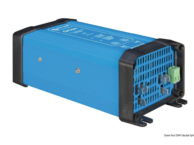 Convertitore di tensione VICTRON DC/DC di potenza non isolato, utilizzabile anche come carica batteria - Solo versione con uscita regolabile