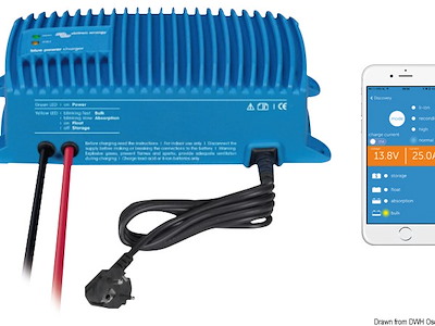 Caricabatteria VICTRON Bluesmart IP67 con connessione Bluetooth