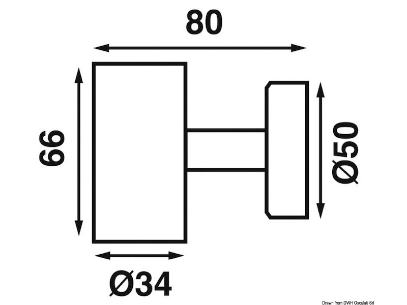 Faretto LED Batsystem Tube con USB  