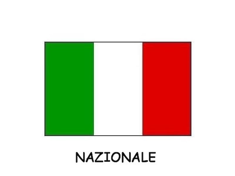 BANDIERA ITALIA NAZIONALE