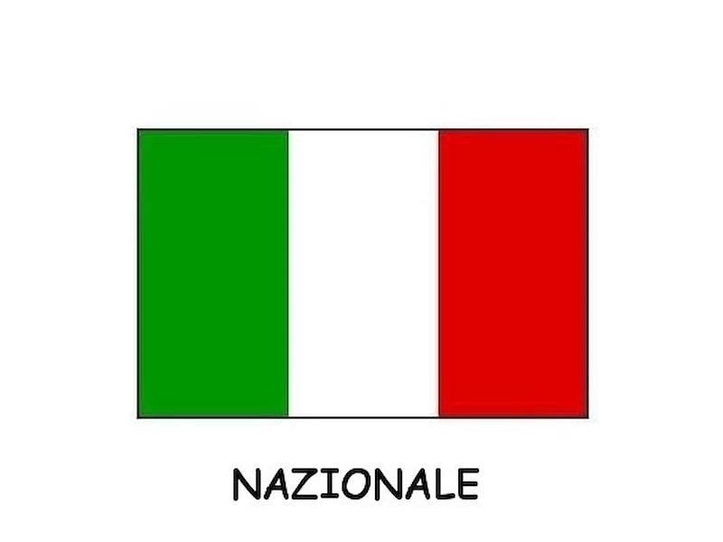BANDIERA ITALIA NAZIONALE