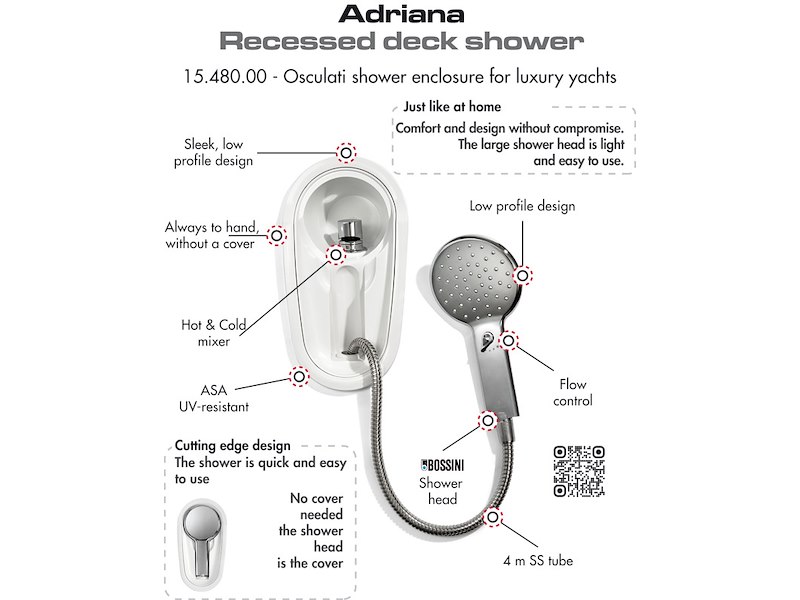 Box doccia ad incasso Adriana 