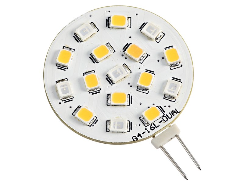Lampadina LED SMD bicolore zoccolo G4