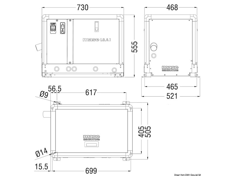 Generatori MASE linea IS.7 – 3000 rpm
