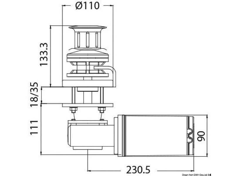 Verricello ITALWINCH Smart-R1