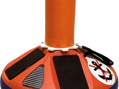 GRIPPY: grippiale leggero e compatto, con cima autoavvolgente in trecciato ultraresistente e illuminazione notturna automatica a ricarica solare