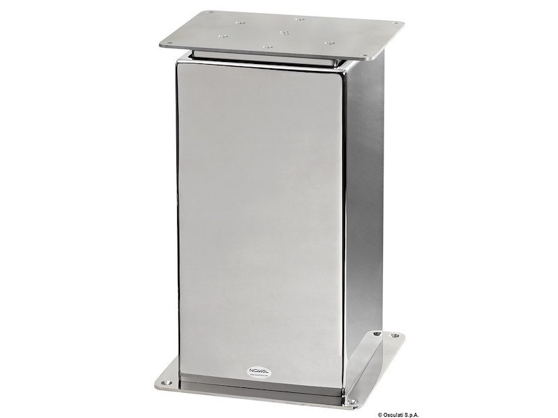 Gamba tavolo elettrica Square a due o tre stadi