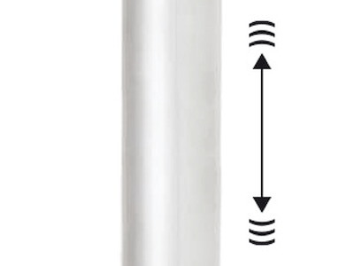 Supporto sedile Waverider con ammortizzatore, testa girevole e base ad incasso