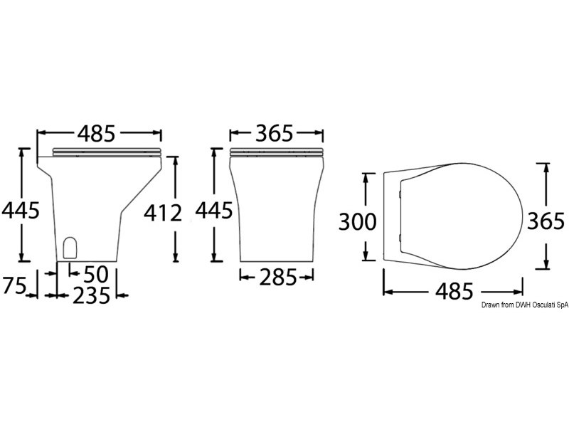 WC elettrico TECMA Compass