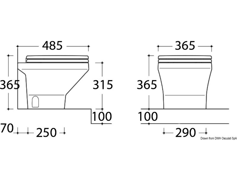 WC elettrico TECMA Compass