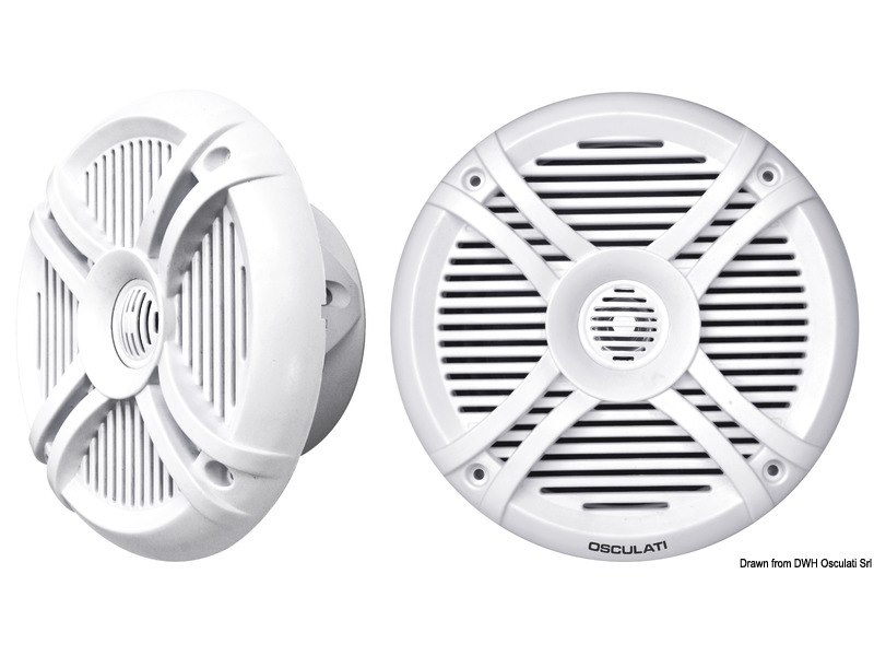 Coppia altoparlanti a due vie con LED multicolor programmabili