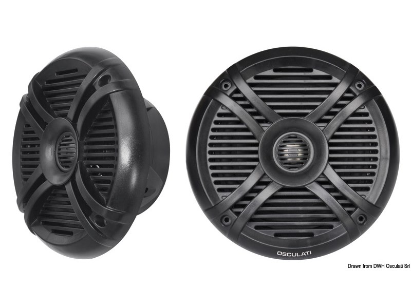 Coppia altoparlanti a due vie con LED multicolor programmabili