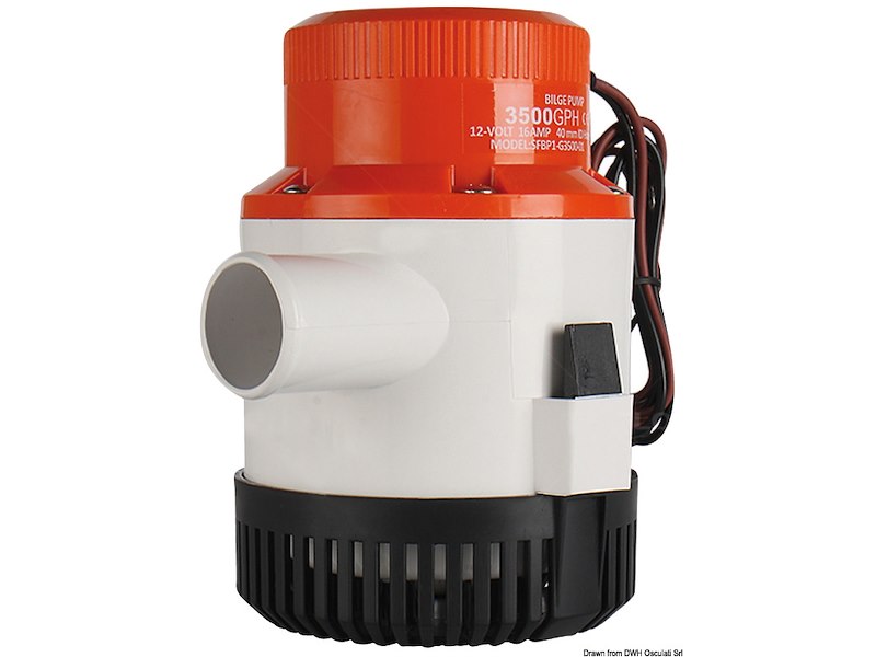 Pompa di sentina ad immersione G3500 12 V 