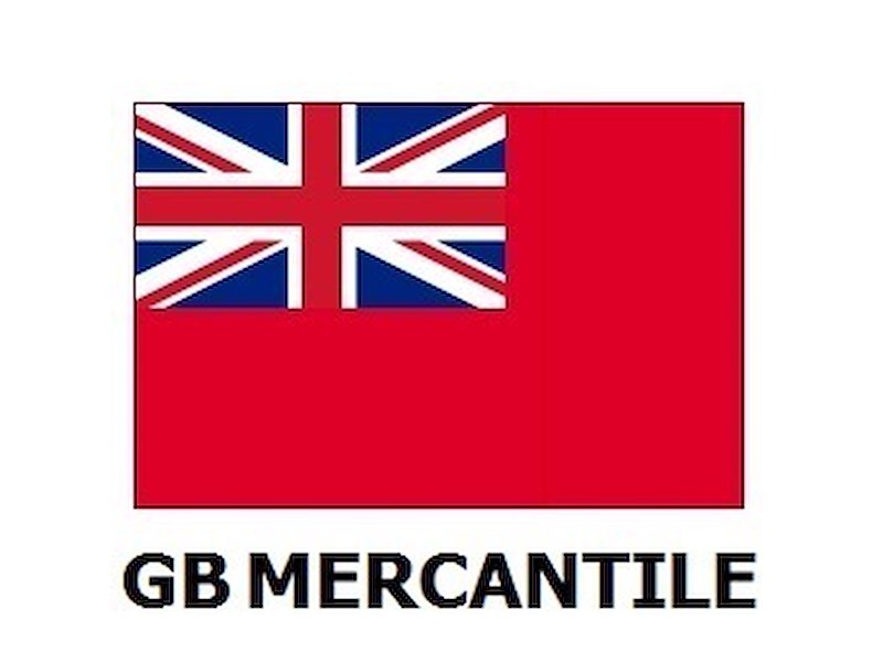 BANDIERA GB MERCANTILE