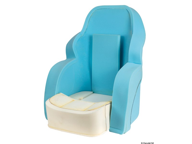 Sedile anatomico imbottito con flip up 3090