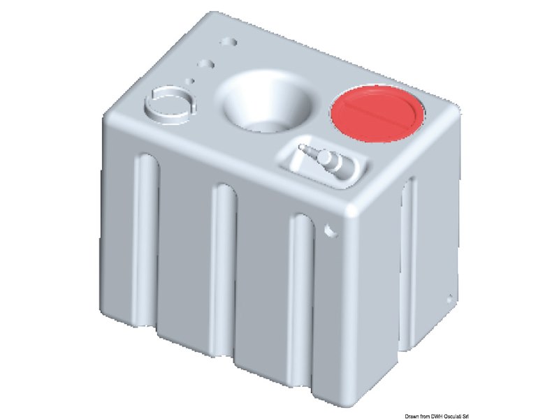 Serbatoio rigido modulare per acqua potabile