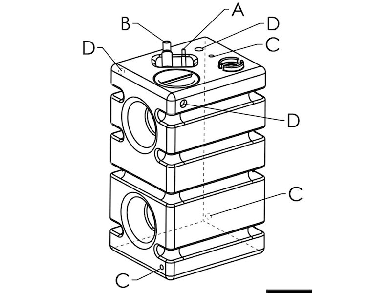 Serbatoio rigido modulare per acqua potabile