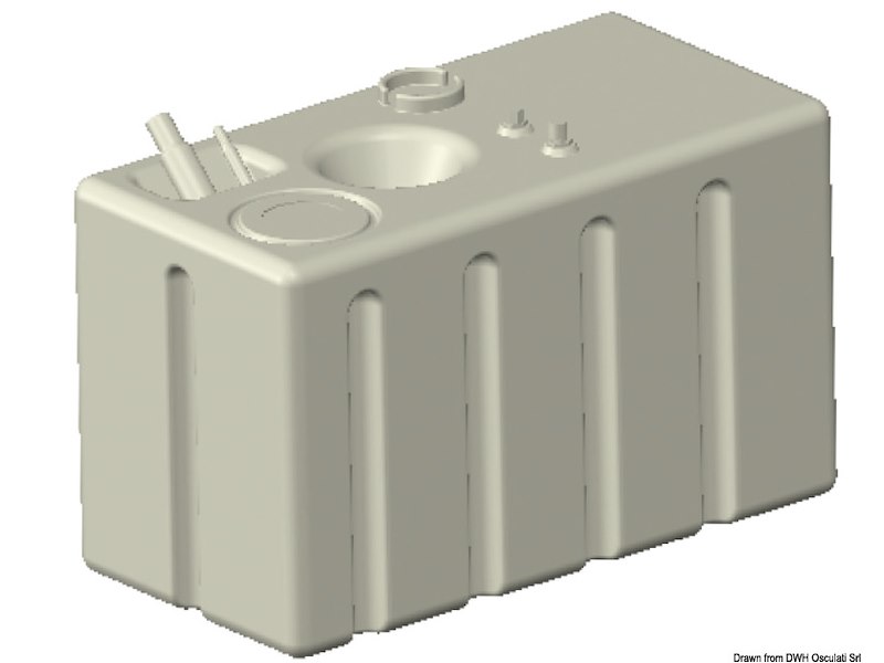 Serbatoio carburante in polietilene reticolato