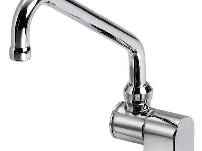 Beccuccio abbattibile in ottone cromato 