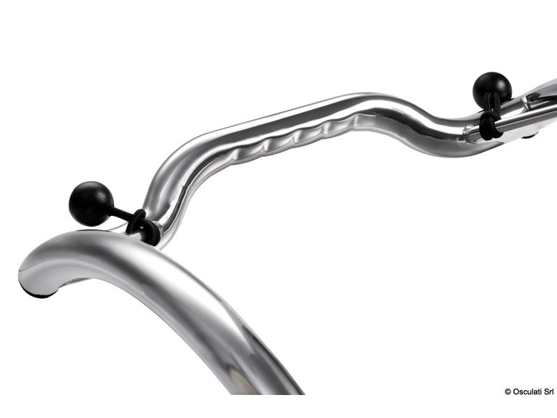 Scaletta a sgancio rapido per gommoni 4 gradini 