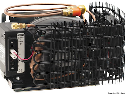 Kit Unità refrigerante ISOTHERM ITC + evaporatore ventilato